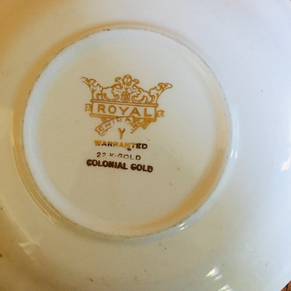 22k Inlay WS George Bolero China- Set Of 8. - Picture 8 of 8